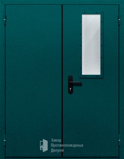 Фото двери «Двупольная со одним стеклом №46» в Дубне
