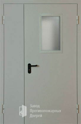 Фото двери «Полуторная со стеклом EI-30» в Дубне