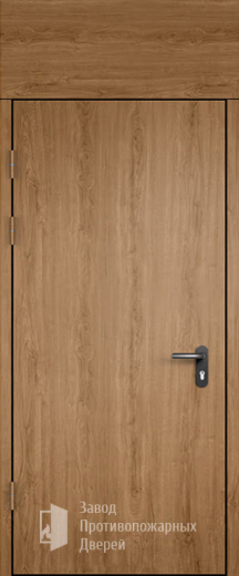 Фото двери «МДФ однопольная с фрамугой №28» в Дубне