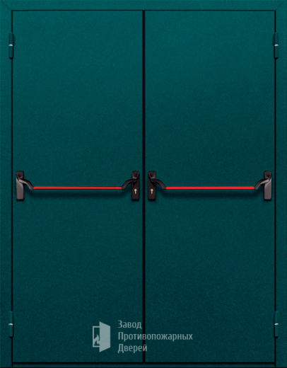 Фото двери «Двупольная глухая с антипаникой №16» в Дубне