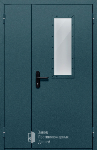 Фото двери «Полуторная со стеклом №27» в Дубне