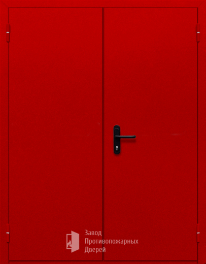 Фото двери «Двупольная глухая (красная)» в Дубне