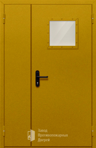 Фото двери «Полуторная со стеклом №85» в Дубне