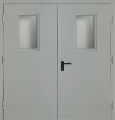 Фото двери «Двупольная со стеклом EI-30» в Дубне
