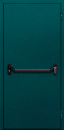 Фото двери «Однопольная глухая с антипаникой №46» в Дубне
