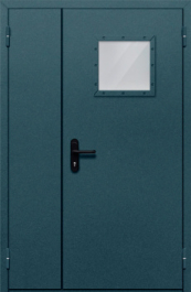 Фото двери «Полуторная со стеклом №87» в Дубне