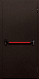 Фото двери «Однопольная глухая с антипаникой №410» в Дубне