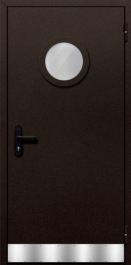 Фото двери «Однопольная с отбойником №45» в Дубне