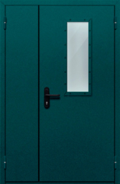 Фото двери «Полуторная со стеклом №26» в Дубне