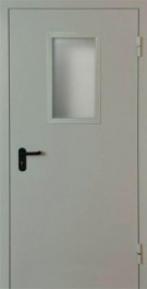 Фото двери «Однопольная со стеклопакетом EI-30» в Дубне
