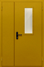 Фото двери «Полуторная со стеклом №25» в Дубне