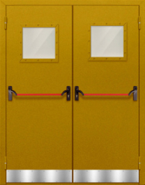 Фото двери «Двупольная с отбойником №28» в Дубне