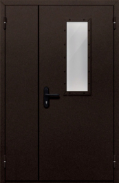 Фото двери «Полуторная со стеклом №210» в Дубне