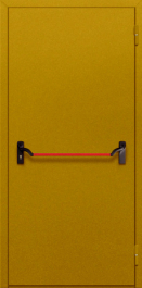 Фото двери «Однопольная глухая с антипаникой №45» в Дубне